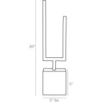 49776 Odell Lamp Product Line Drawing