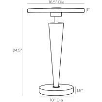 49779 Nonnie Lamp Product Line Drawing