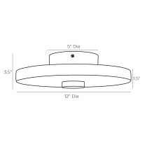 49786 Moers Flush Mount 
