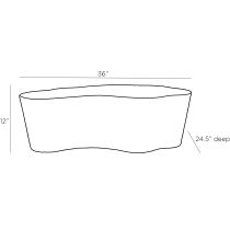 5018 Meadow Coffee Table Product Line Drawing