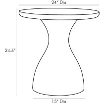 5073 Scout End Table Product Line Drawing