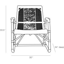 5088 Jax Chair Product Line Drawing