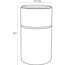 5582 Daisy Accent Table Product Line Drawing