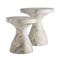 5585 Serafina Small Accent Table Back Angle View