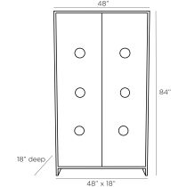 5740 Rowsell Cabinet Product Line Drawing