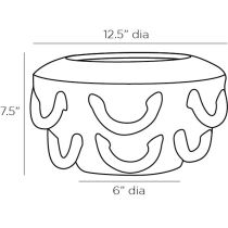 5773 Paloma Vase Product Line Drawing