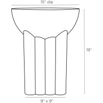 5788 Santos Accent Table Product Line Drawing