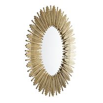 6561 Prescott Large Oval Mirror Angle 2 View