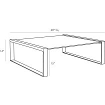 6854 Jocelyn Cocktail Table Product Line Drawing