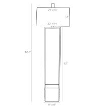 76021-448 Karamo Floor Lamp Product Line Drawing