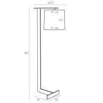 76022-255 Livingston Floor Lamp Product Line Drawing