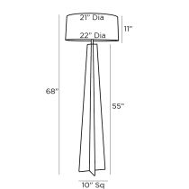 76031-703 Palisades Floor Lamp Product Line Drawing