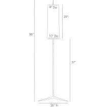 79048-905 Dunn Floor Lamp Product Line Drawing
