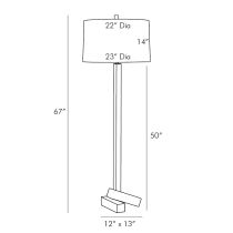 79806-981 Denver Floor Lamp Product Line Drawing