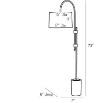 79815-299 Ily Floor Lamp Product Line Drawing