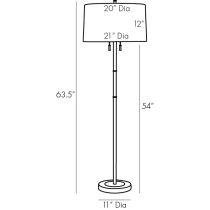 79827-559 Giddings Floor Lamp Product Line Drawing