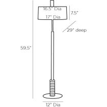 79835-583 Mitchell Floor Lamp Product Line Drawing