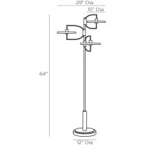 79836 Moshi Floor Lamp Product Line Drawing