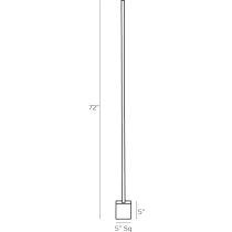 79840 Midland Floor Lamp Product Line Drawing