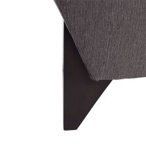 8135 Nola Sofa Soot Textured Tweed Grey Ash Back Angle View