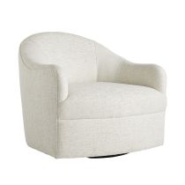 8143 Delfino Chair Frost Linen Swivel 