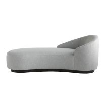 8146 Turner Chaise Iceberg Linen Grey Ash, Left Arm Angle 1 View