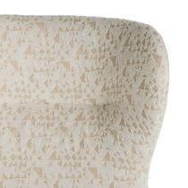 8162 Kirby Accent Chair Facet Cream Chenille 
