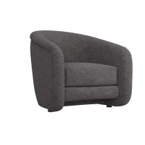 8169 Rupert Chair Charcoal Sherpa Angle 2 View