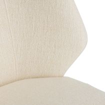 8171 Poppy Chair Cloud Bouclé Champagne Swivel 