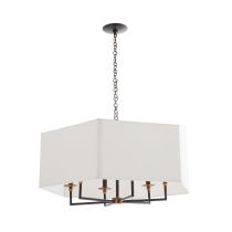 82016 Oxford Chandelier Angle 2 View