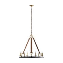 84031 Chaney Chandelier Angle 2 View