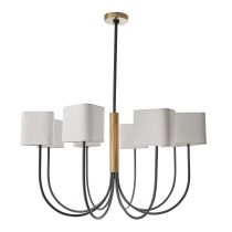 85076 Ruskin Chandelier Angle 2 View