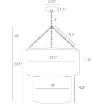 86782 James Chandelier Product Line Drawing
