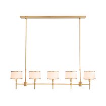 89022 Luciano Linear Chandelier Angle 1 View