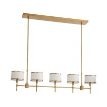89022 Luciano Linear Chandelier Back View 