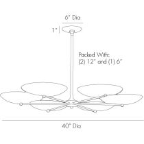 89047 Griffith Chandelier Product Line Drawing