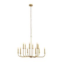 89343 Breck Small Chandelier Side View