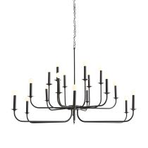 89345 Breck Large Chandelier Angle 1 View