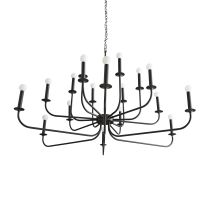 89345 Breck Large Chandelier Angle 2 View