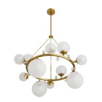 89447 Troon Round Chandelier Back View 