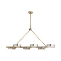 89471 Linus Linear Chandelier Angle 1 View
