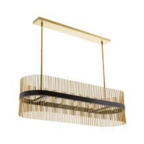 89476 Hozier Oval Chandelier Angle 2 View