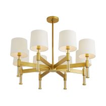 89487 Gaby Chandelier Side View