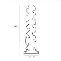 9110 Leamon Floor Sculpture Product Line Drawing
