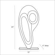 9122 Kenly Sculpture Product Line Drawing