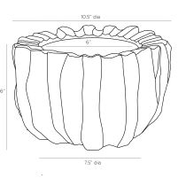 9212 Mangrove Centerpiece Product Line Drawing
