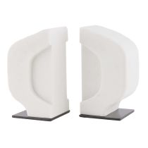 9309 Saffron Bookends, Set of 2 Angle 2 View