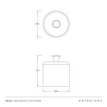 ARI24 Mackenzie Container Product Line Drawing