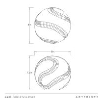 ASI20 Marnie Sculpture Product Line Drawing