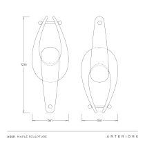 ASI21 Maple Sculpture Product Line Drawing